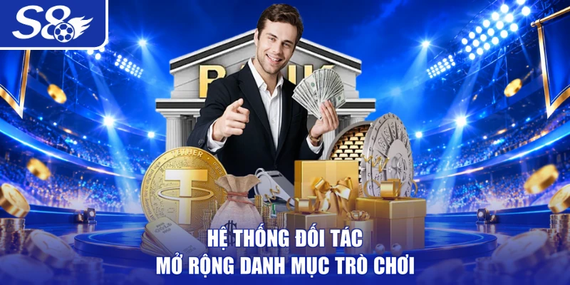 Hệ thống đối tác mở rộng danh mục trò chơi